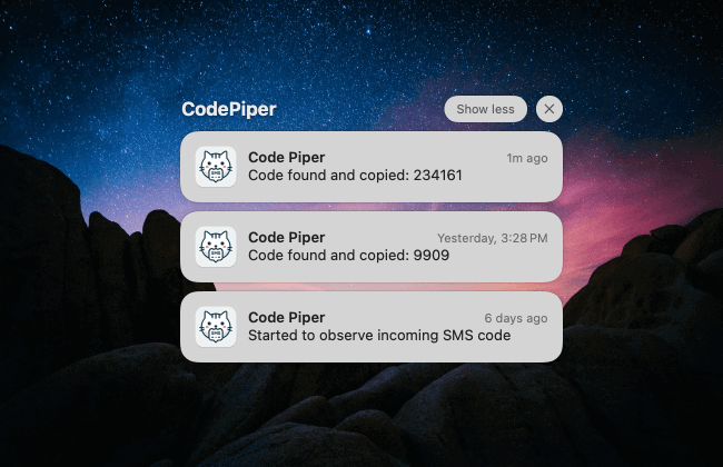 CodePiper Screenshot